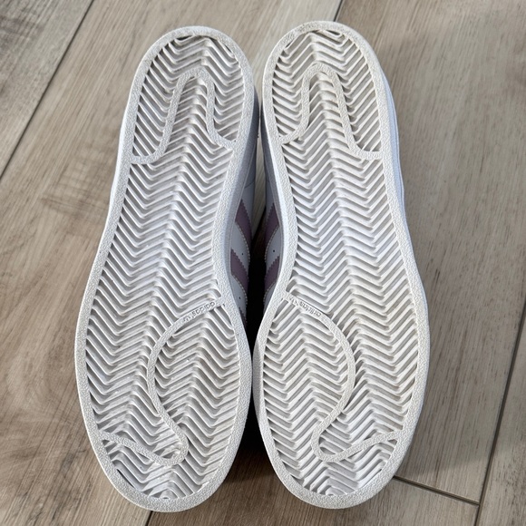 Adidas Superstar Soft Vision White and Pink Sneakers Women’s 7.5 DB3347 - Picture 7 of 12